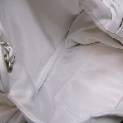 Chanel Leather Quilted Flap Hobo Ivory 7 of 11