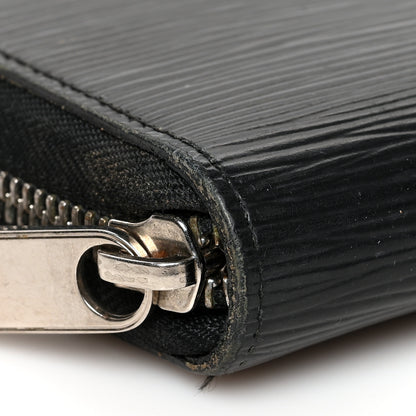 Louis Vuitton Epi Zippy Organizer Wallet Black 10 of 12