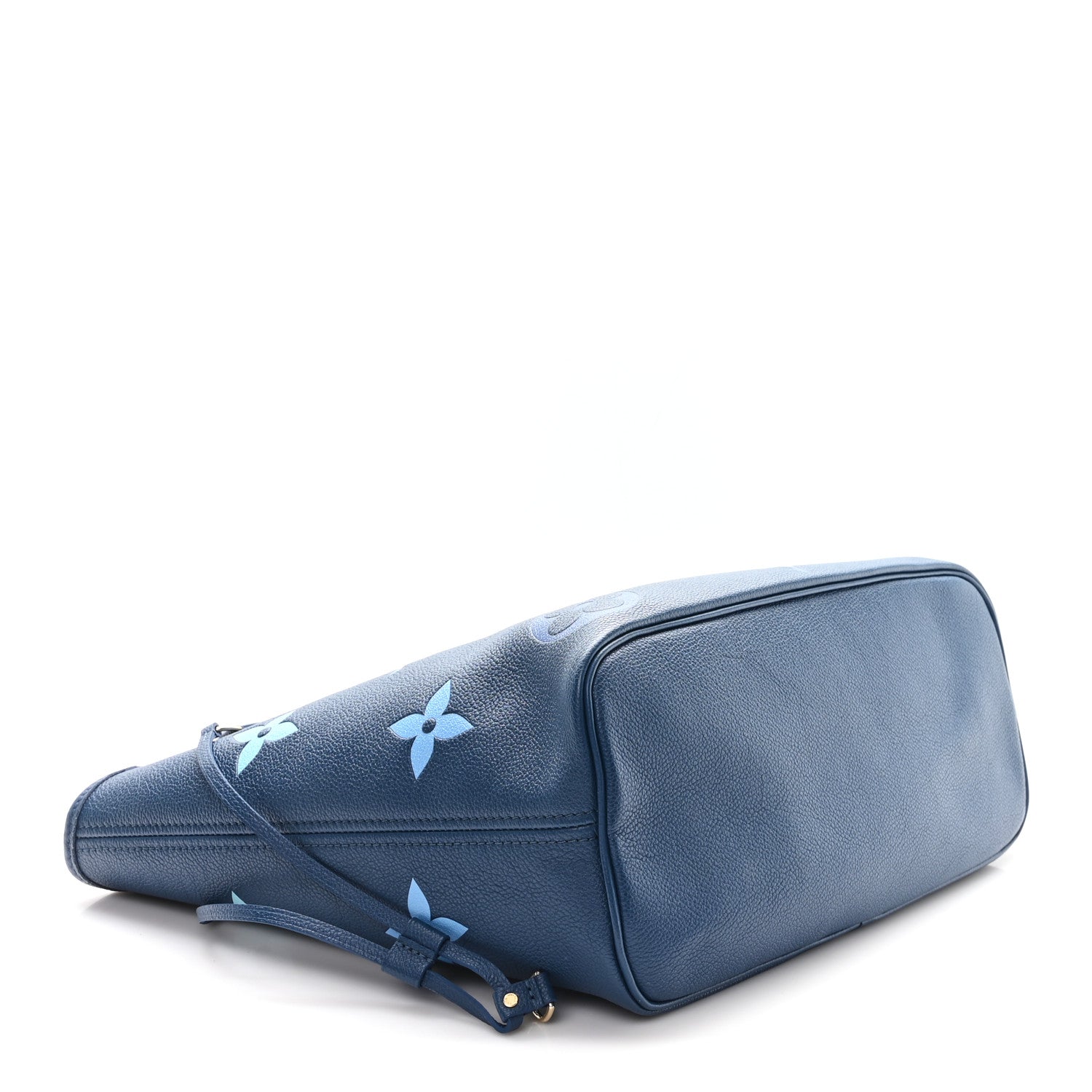Louis Vuitton Empreinte Monogram Giant Neverfull MM Degrade Bleu 5 of 10
