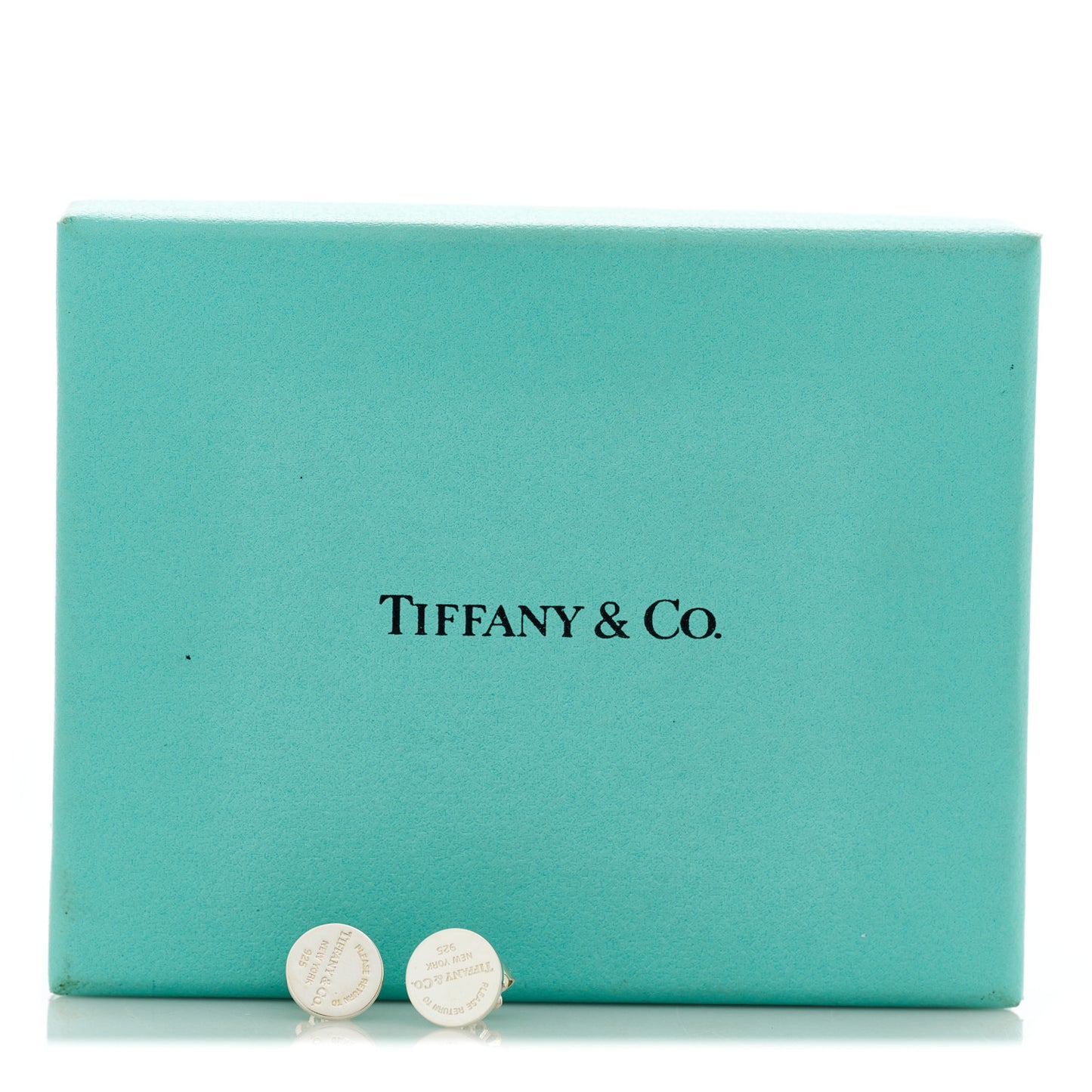 Sterling Silver Return To Tiffany Circle Stud Earrings