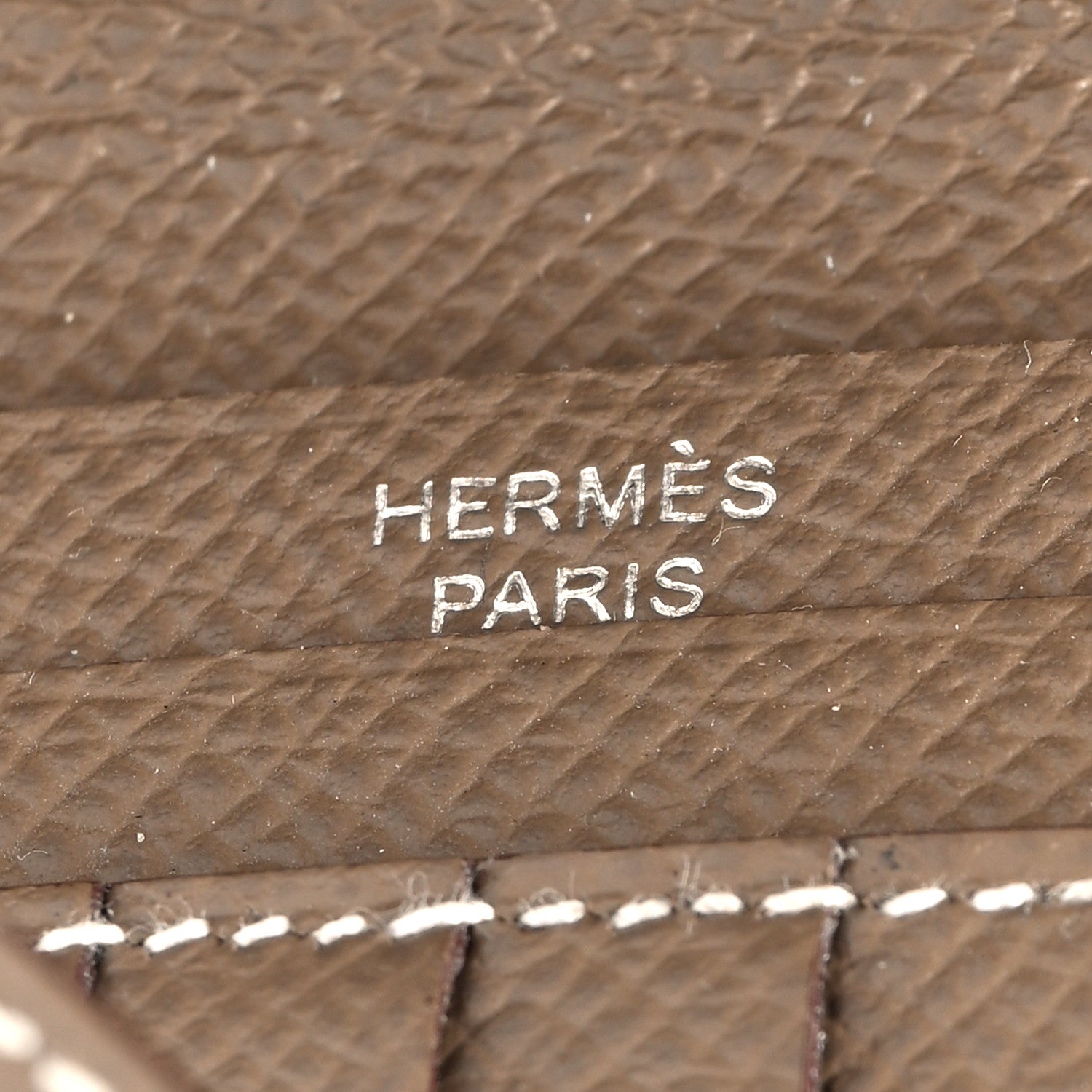 Hermes Epsom Bearn Compact Wallet Etoupe 6 of 8