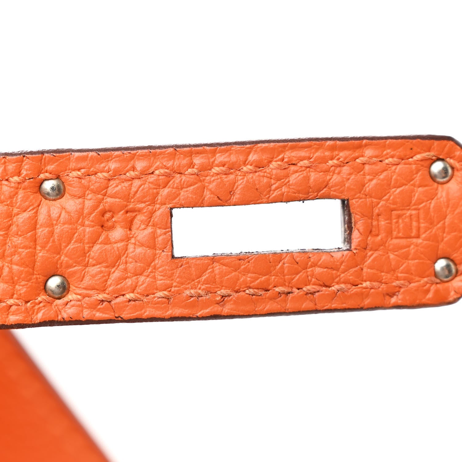 Hermes Togo SO KELLY 26 Orange 7 of 15