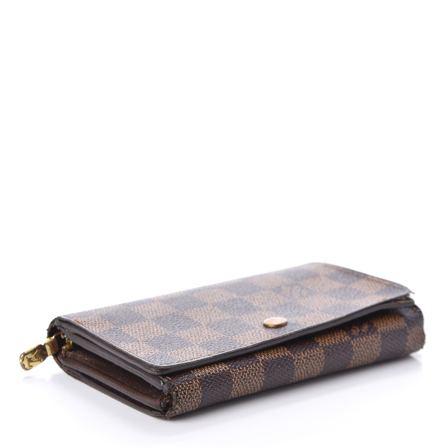 Louis Vuitton Damier Ebene Porte-Monnaie Tresor Wallet 4 of 10