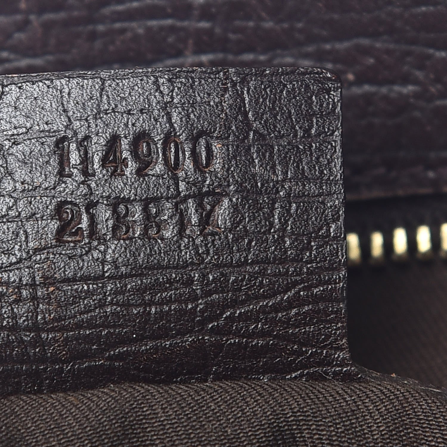 Gucci Monogram Large Horsebit Chain Hobo Dark Brown 9 of 15