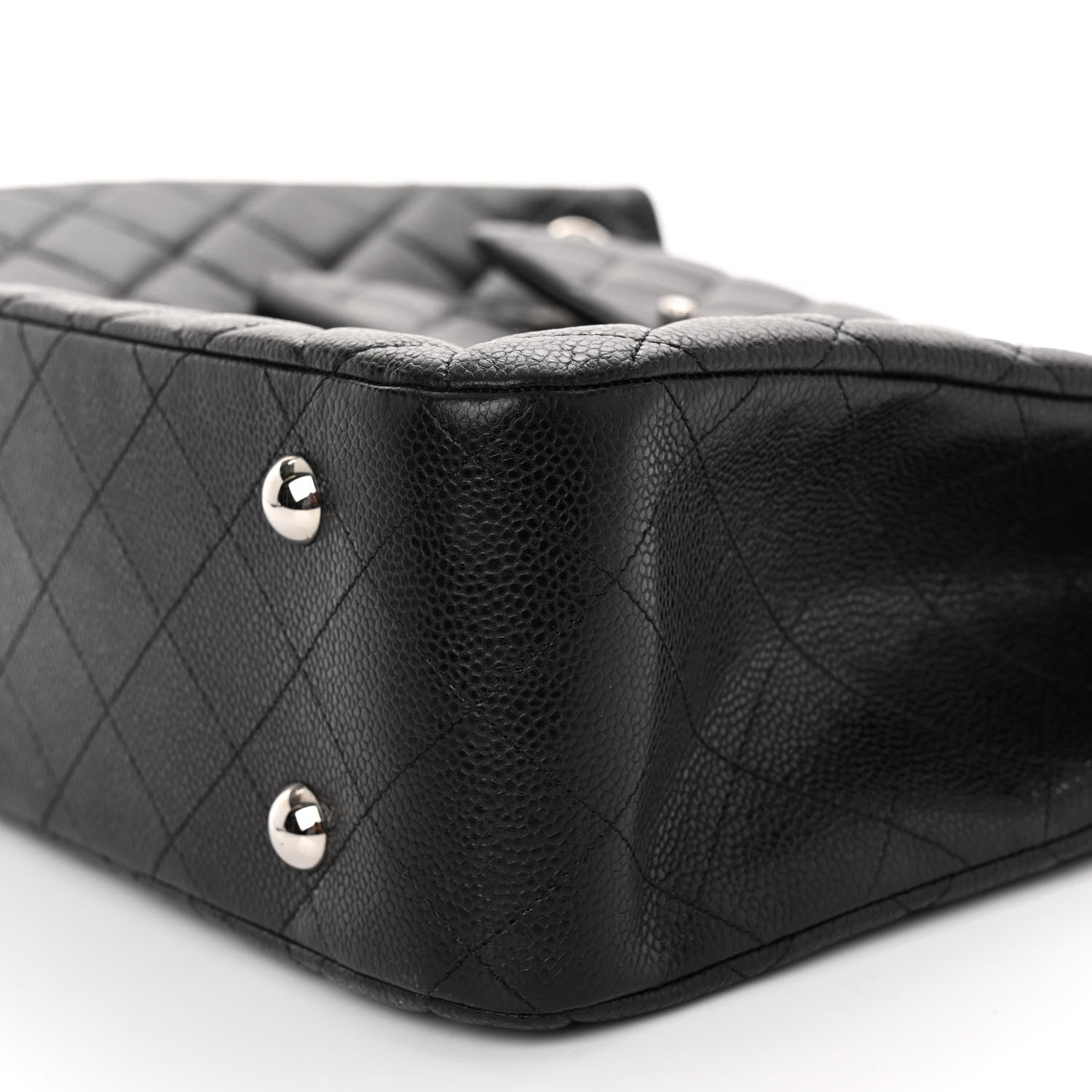Chanel Caviar Quilted Flap Tote Black 10 of 11
