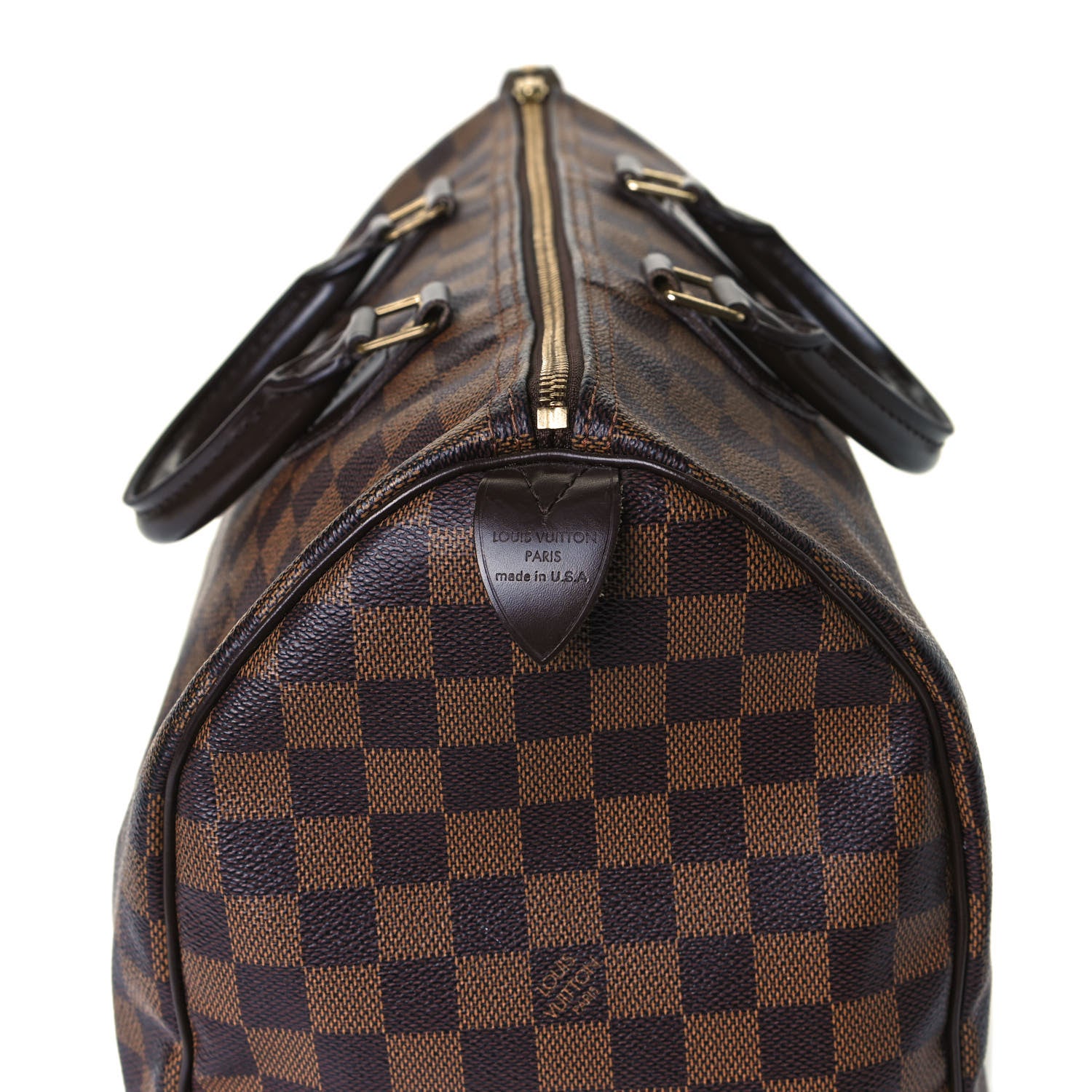Louis Vuitton Damier Ebene Speedy 35 7 of 19