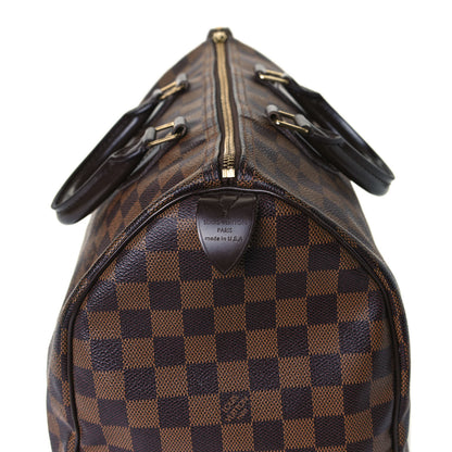 Louis Vuitton Damier Ebene Speedy 35 7 of 19