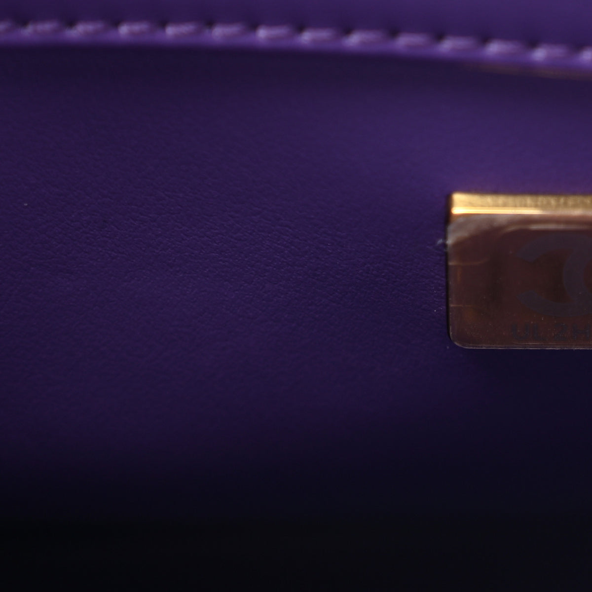 Chanel Calfskin Quilted Perfect Fit Flap Purple 7 of 12
