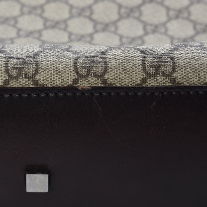 Gucci GG Plus Monogram Small Vertical Tote Dark Brown 14 of 15