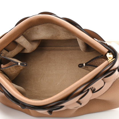 Chloe Grained Calfskin Darryl Clutch Cement Brown 5 of 10