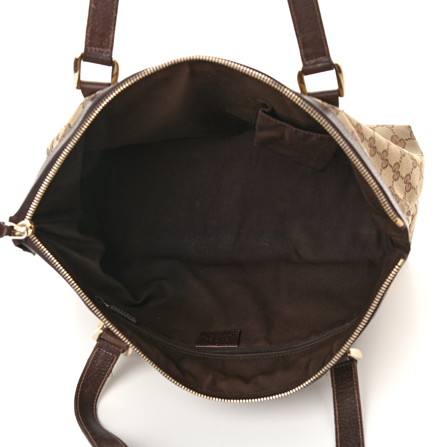 Gucci Monogram Medium Abbey Tote Dark Brown 5 of 10