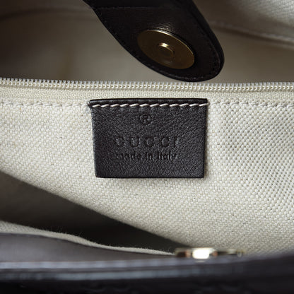 Gucci Guccissima Medium Sukey Tote Chocolate 6 of 11