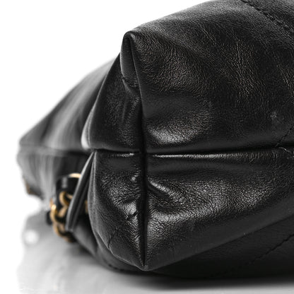 Chanel Shiny Calfskin Quilted Chanel 22 Backpack Black 8 of 9