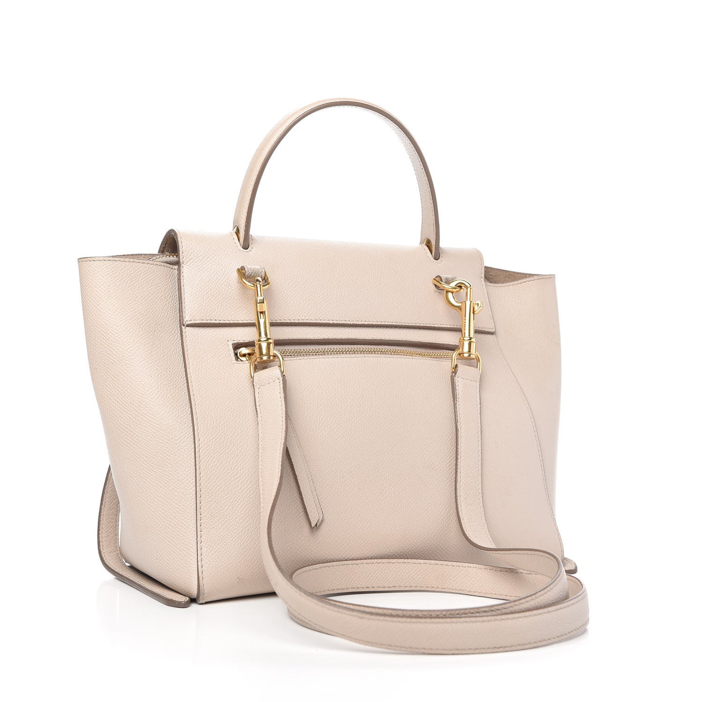 Grained Calfskin Micro Belt Bag Linen