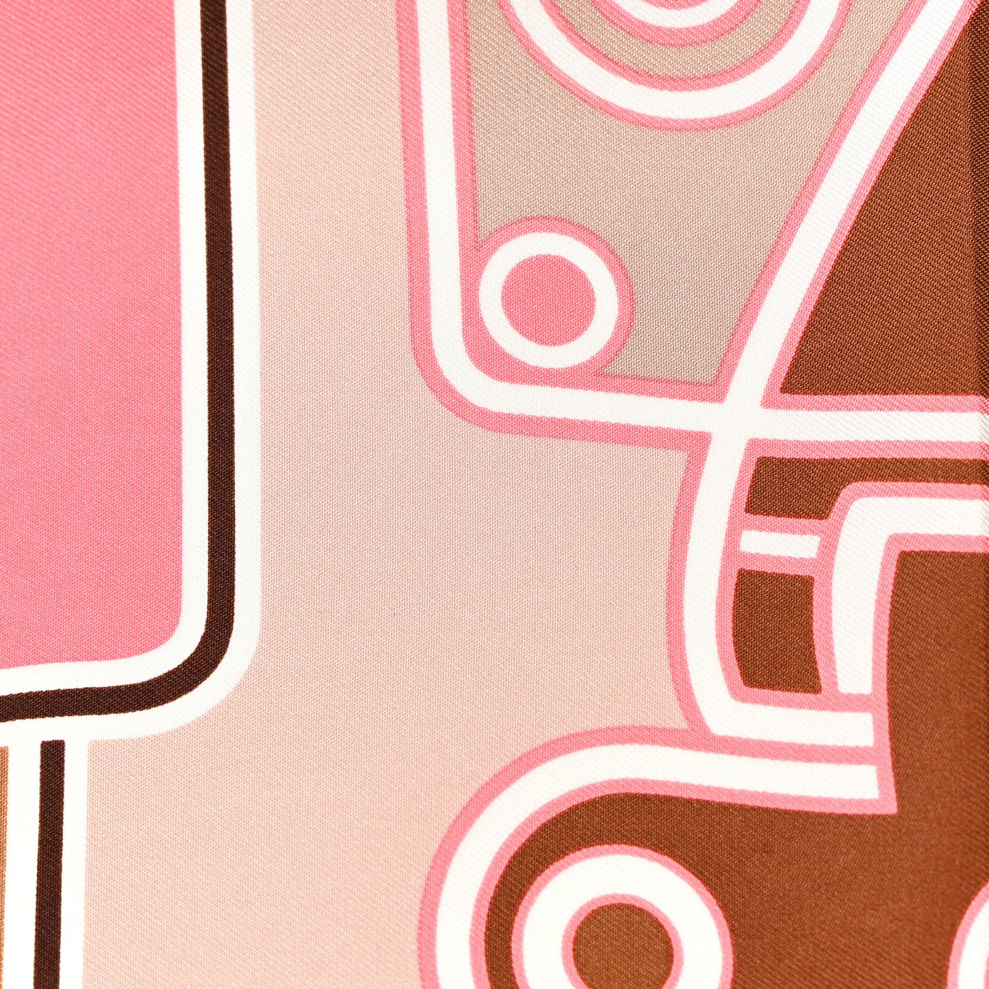 Silk Carre Square Scarf Iconic Blush