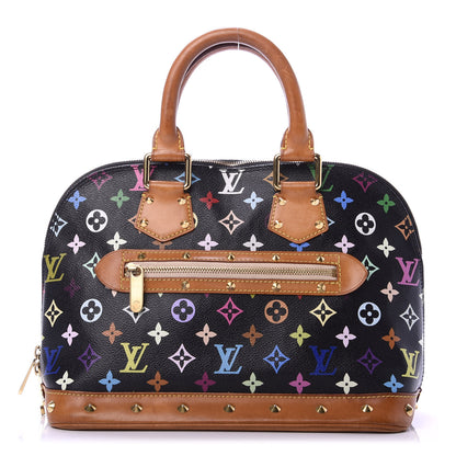 Louis Vuitton Monogram Multicolor Alma Black 1 of 13