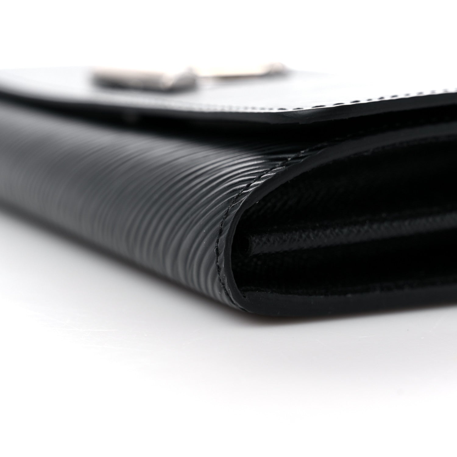 Louis Vuitton Epi Twist Wallet Black 8 of 10