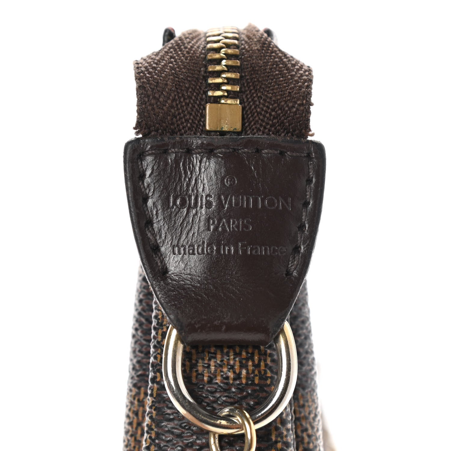 Louis Vuitton Damier Ebene Mini Pochette Accessories 6 of 10