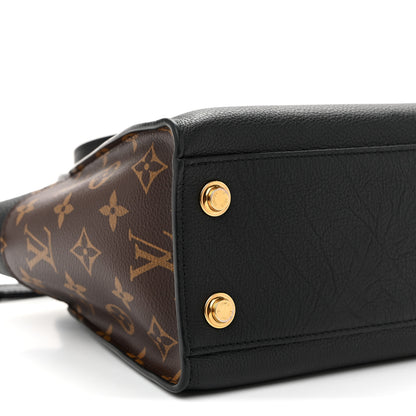 Louis Vuitton Calfskin Monogram On My Side PM Black 8 of 9