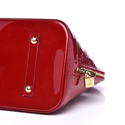 Louis Vuitton Vernis Alma GM Pomme D'Amour 7 of 13