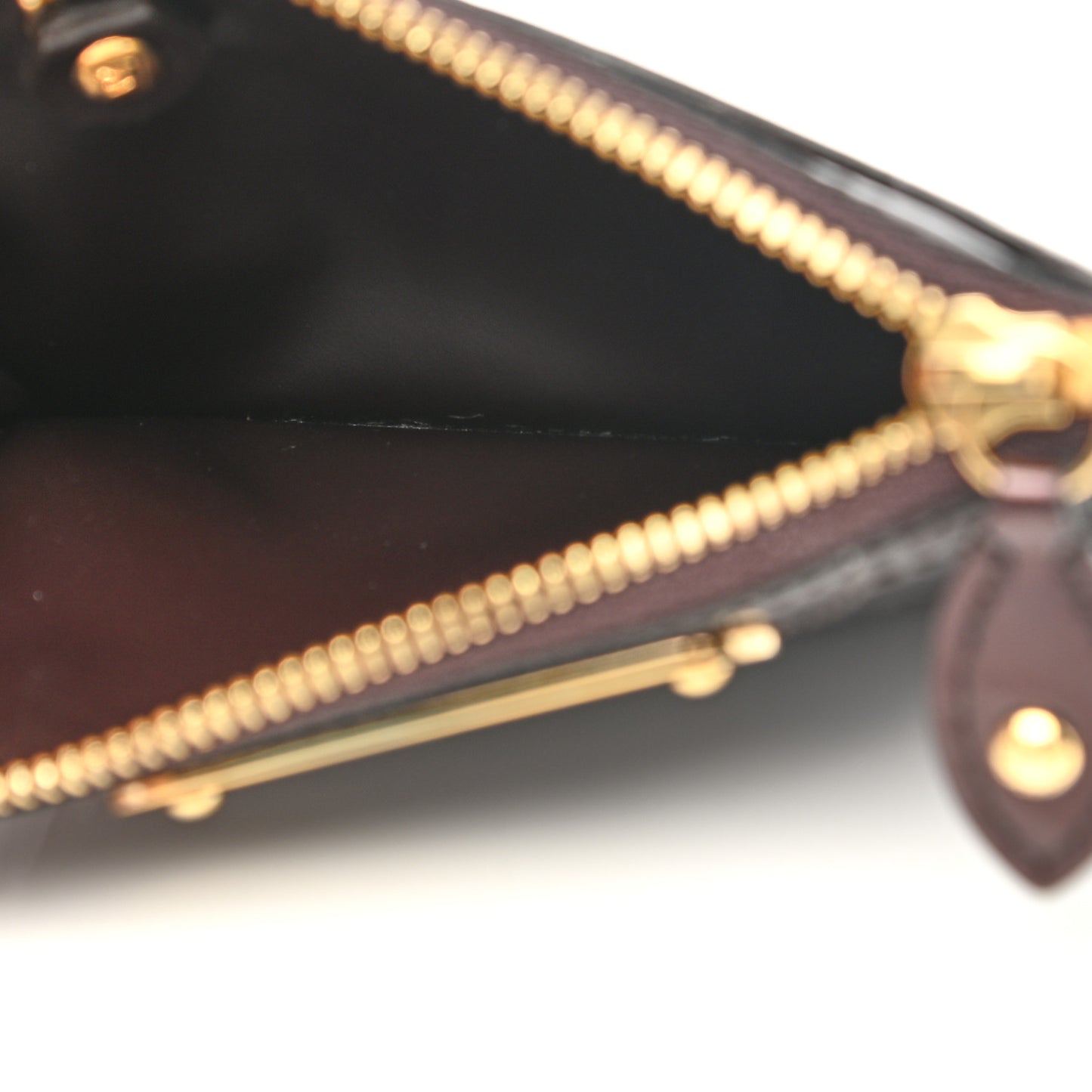 Vernis Key Pouch Amarante