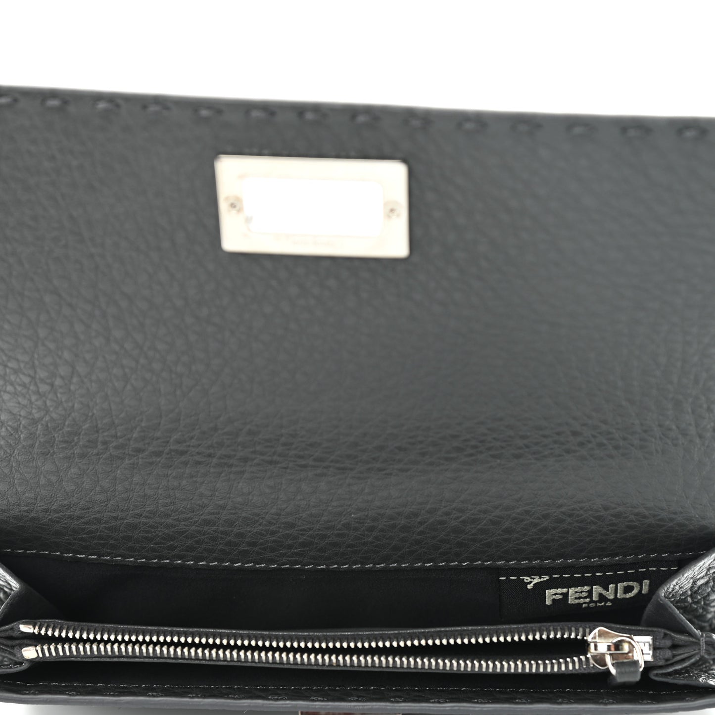 Cuoio Romano Selleria Peekaboo Continental Wallet Asfalto
