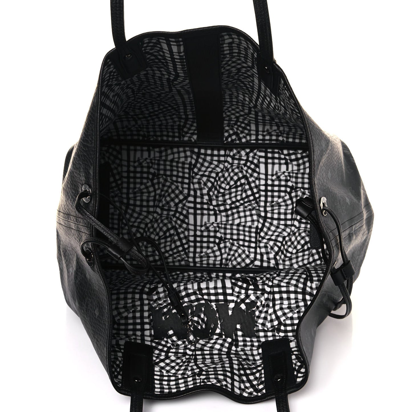 Visetos Large Liz Reversible Shopper Tote Black