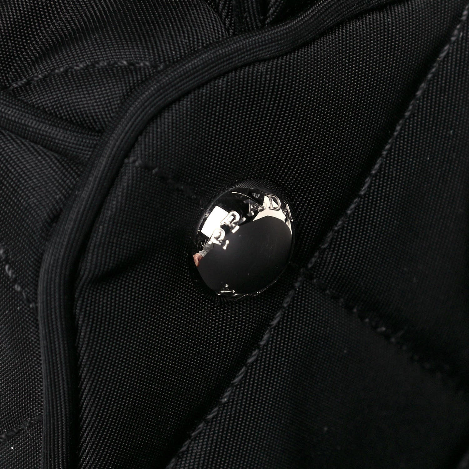 Prada Nylon Tessuto Impuntu Quilted Backpack Black 12 of 14
