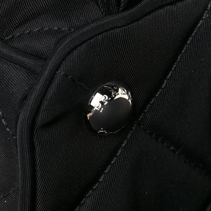 Prada Nylon Tessuto Impuntu Quilted Backpack Black 12 of 14