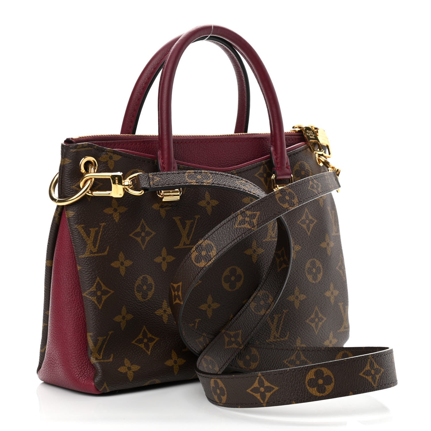 Louis Vuitton Monogram Pallas Full BB Raisin 3 of 10