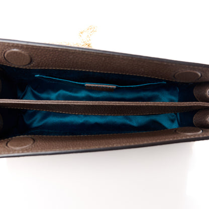 Gucci GG Supreme Monogram Web Small Ophidia Chain Shoulder Bag Brown 5 of 11