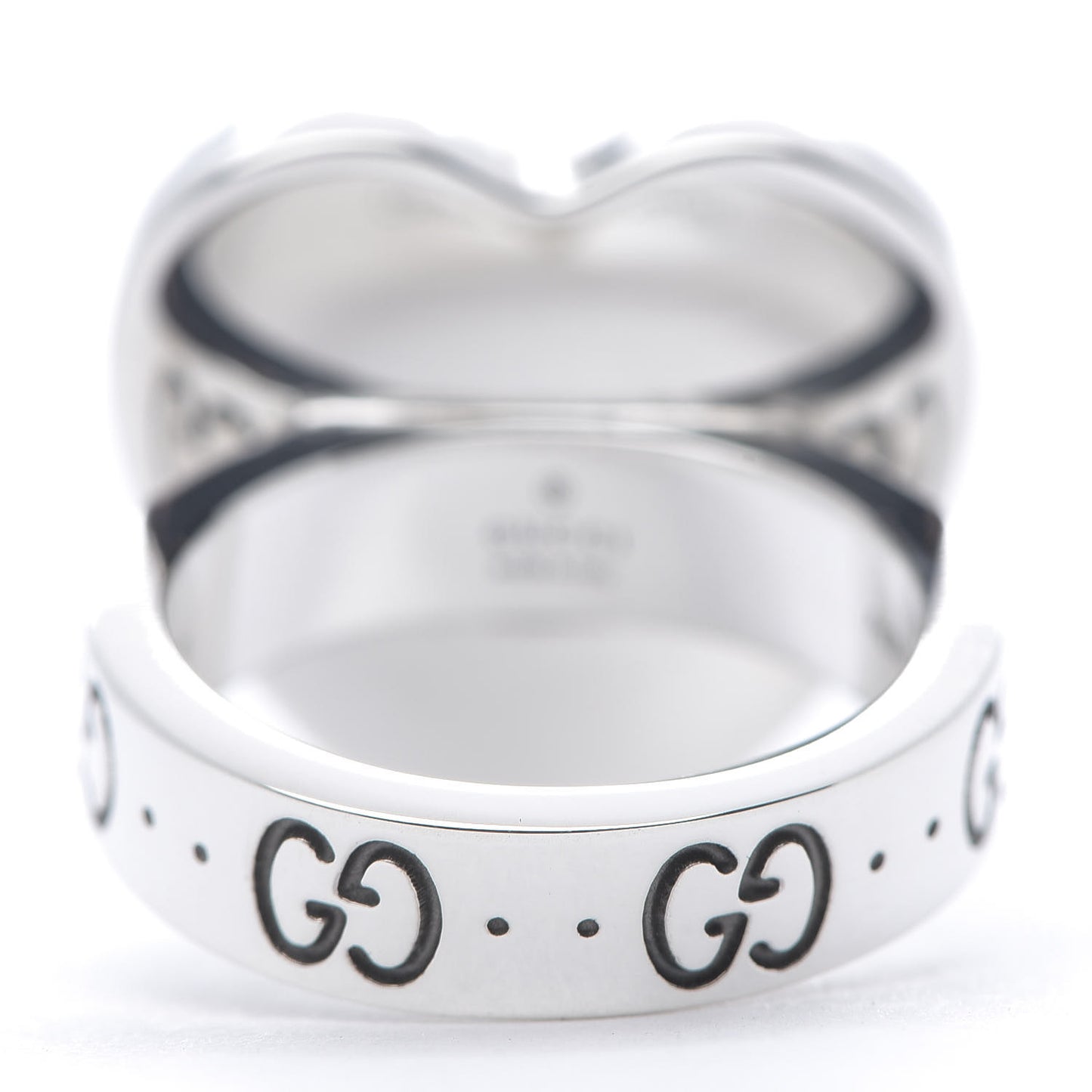 Sterling Silver Heart 25 Ring 52 6