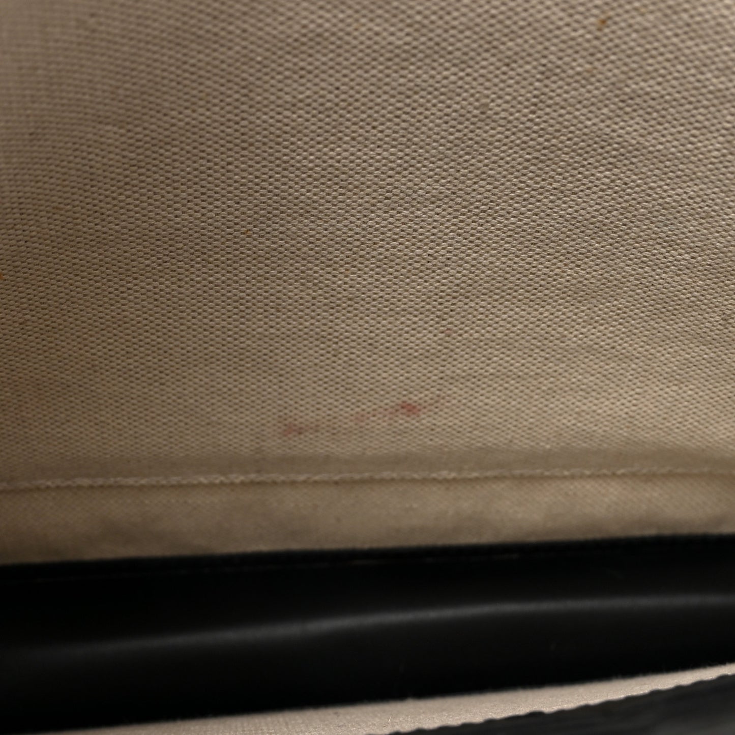 GG Supreme Monogram Tigers Zip Wristlet Pouch Black