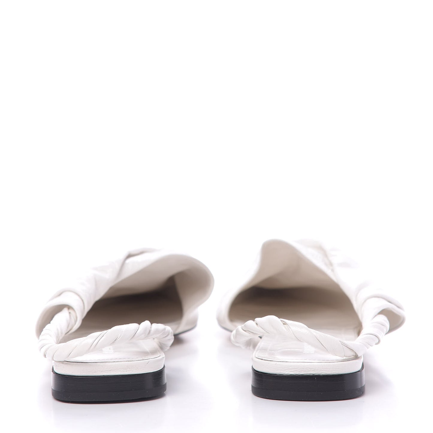 Nappa BV Point Ballet Flat 40 White