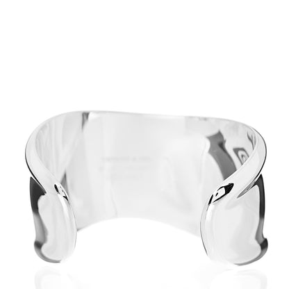 Tiffany Sterling Silver Small Elsa Peretti Right Wrist Bone Cuff Bracelet 3 of 5
