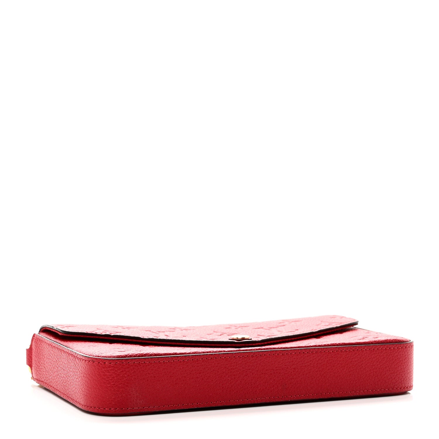 Louis Vuitton Empreinte Pochette Felicie Chain Wallet Scarlet 5 of 10