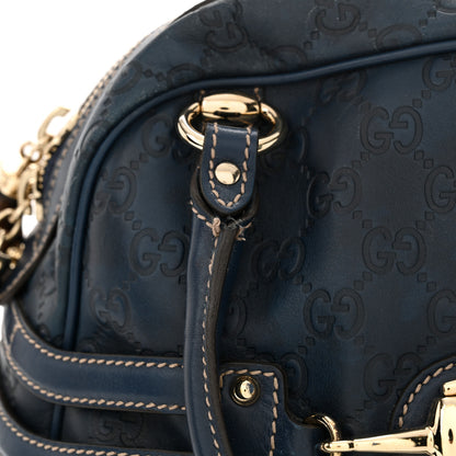 Gucci Guccissima Large Wave Boston Blue 12 of 17