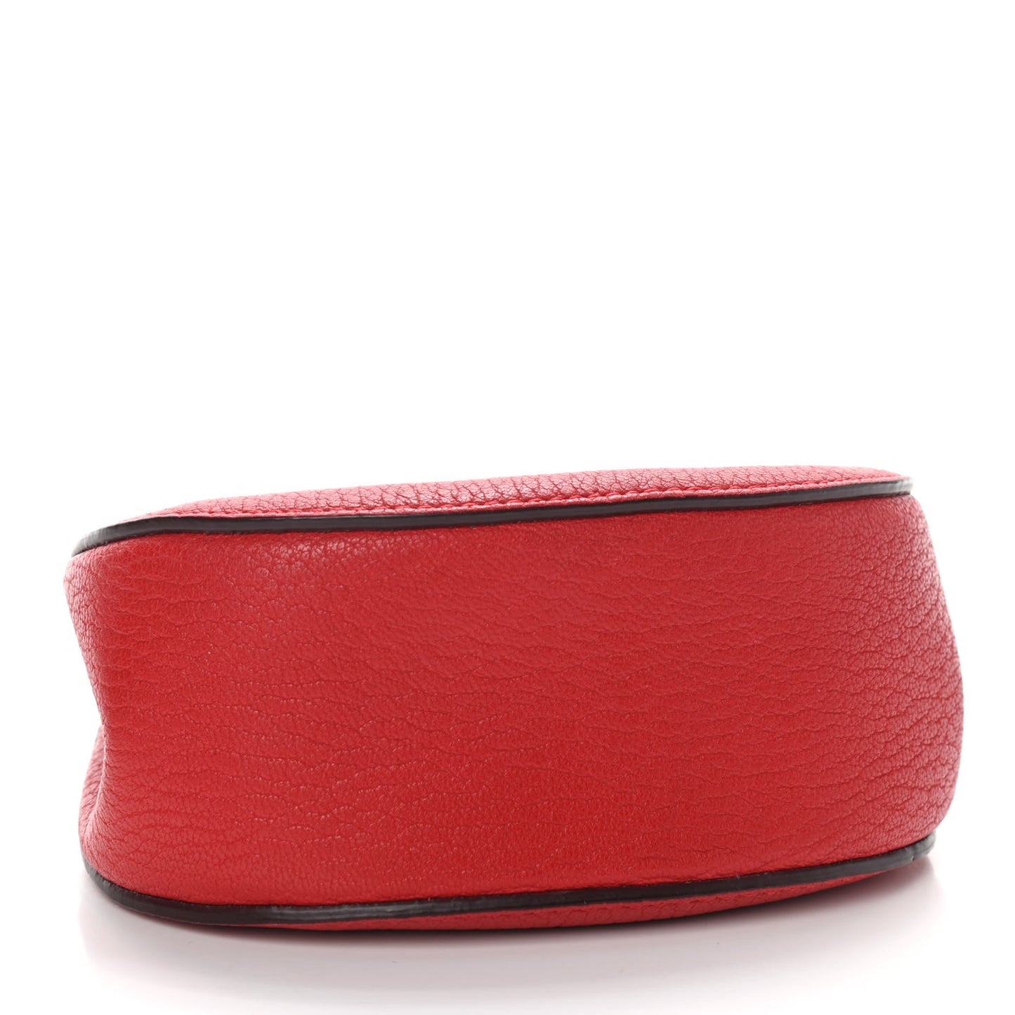 Grained Lambskin Mini Drew Shoulder Bag Plaid Red