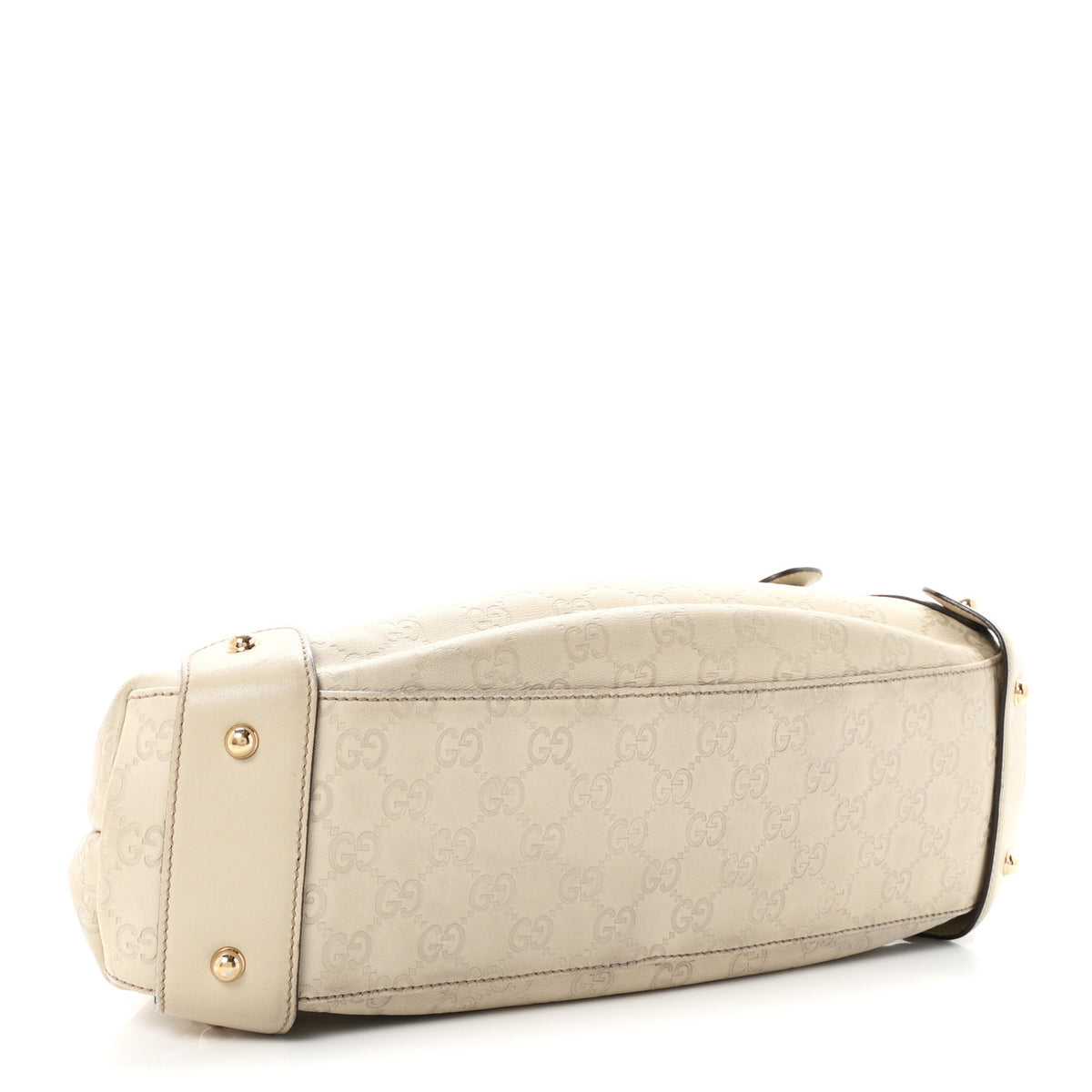 Gucci Guccissima Small Pelham Shoulder Bag Off White 4 of 10