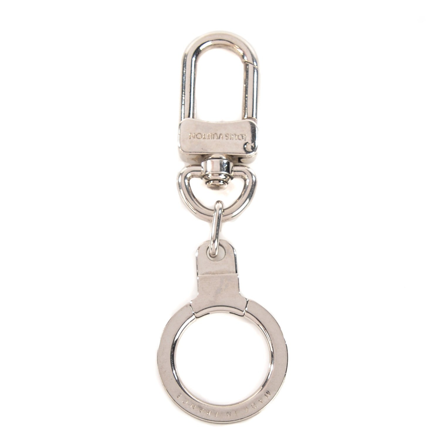 Louis Vuitton Pochette Extender Key Ring Silver 1 of 4