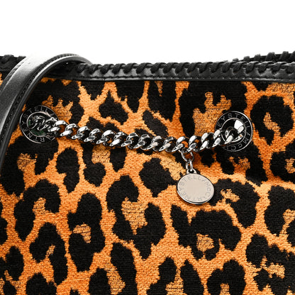 Stella McCartney Jacquard Leopard Print Small Falabella Bucket Bag Leopard 7 of 9