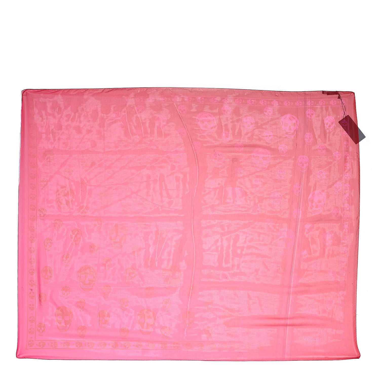 Alexander McQueen Modal Silk Degrade Skull Scarf 1 of 5