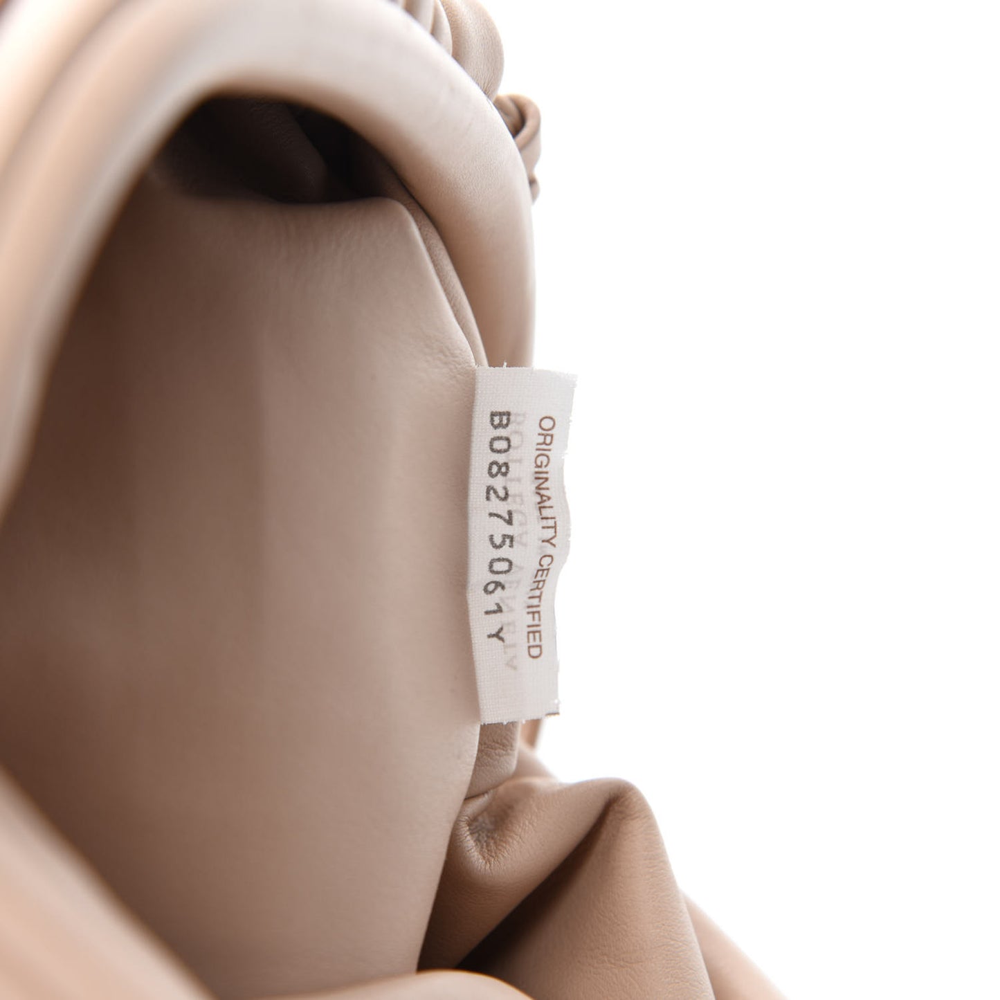 Butter Calfskin The Mini Pouch Almond