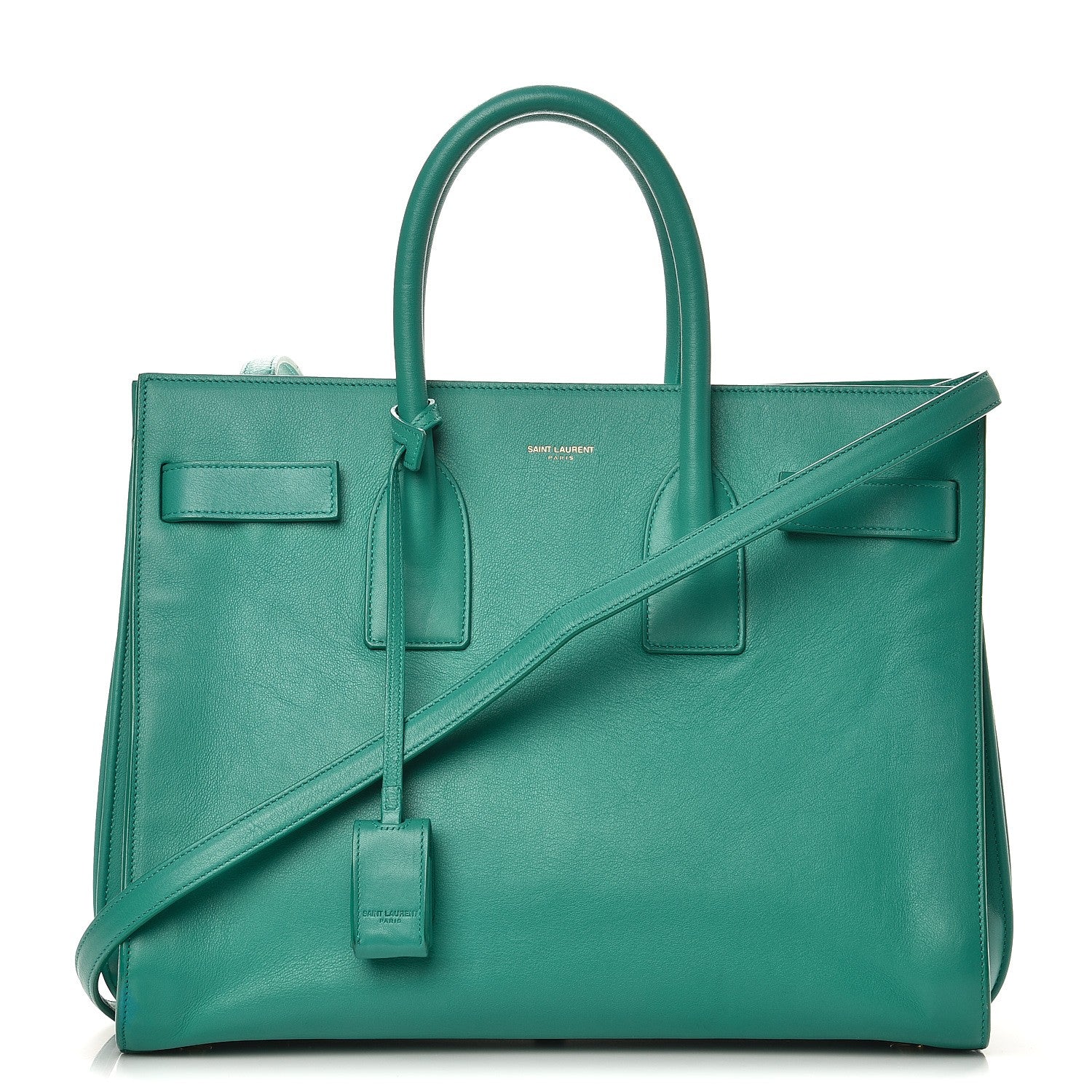 Saint Laurent Calfskin Small Sac De Jour Mint 1 of 12
