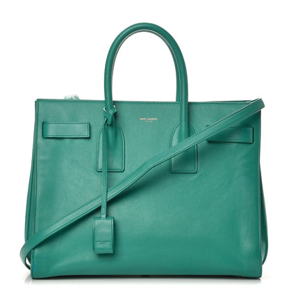 Saint Laurent Calfskin Small Sac De Jour Mint 1 of 12
