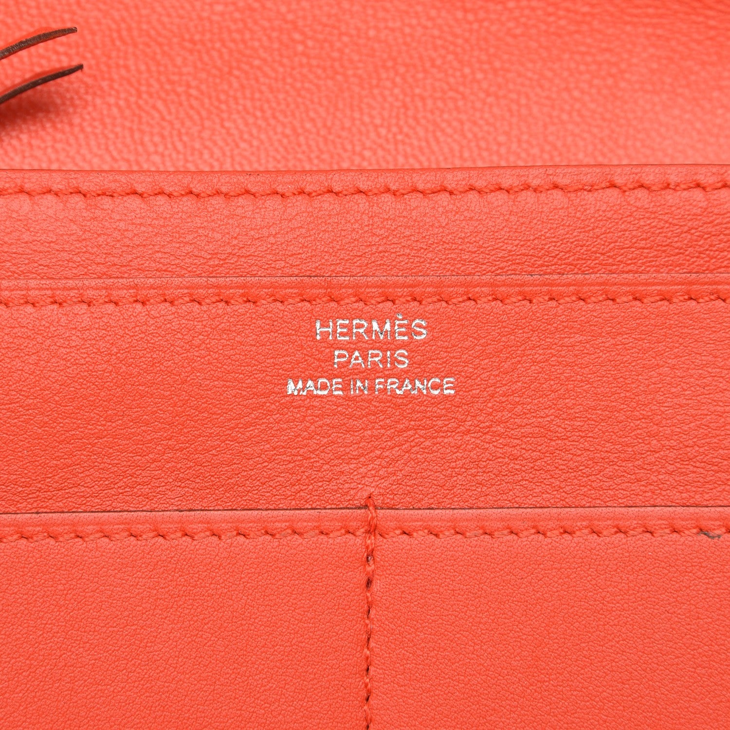 Hermes Swift Dogon Duo Wallet Capucine 8 of 18