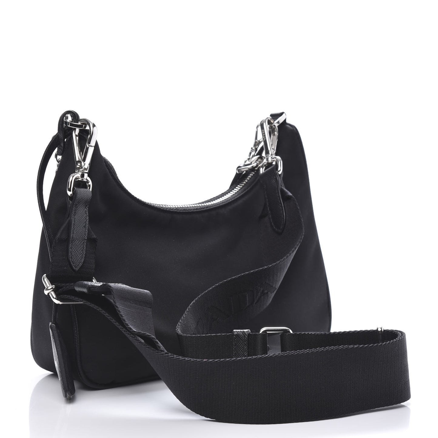 Nylon Re-Edition 2005 Shoulder Bag Black