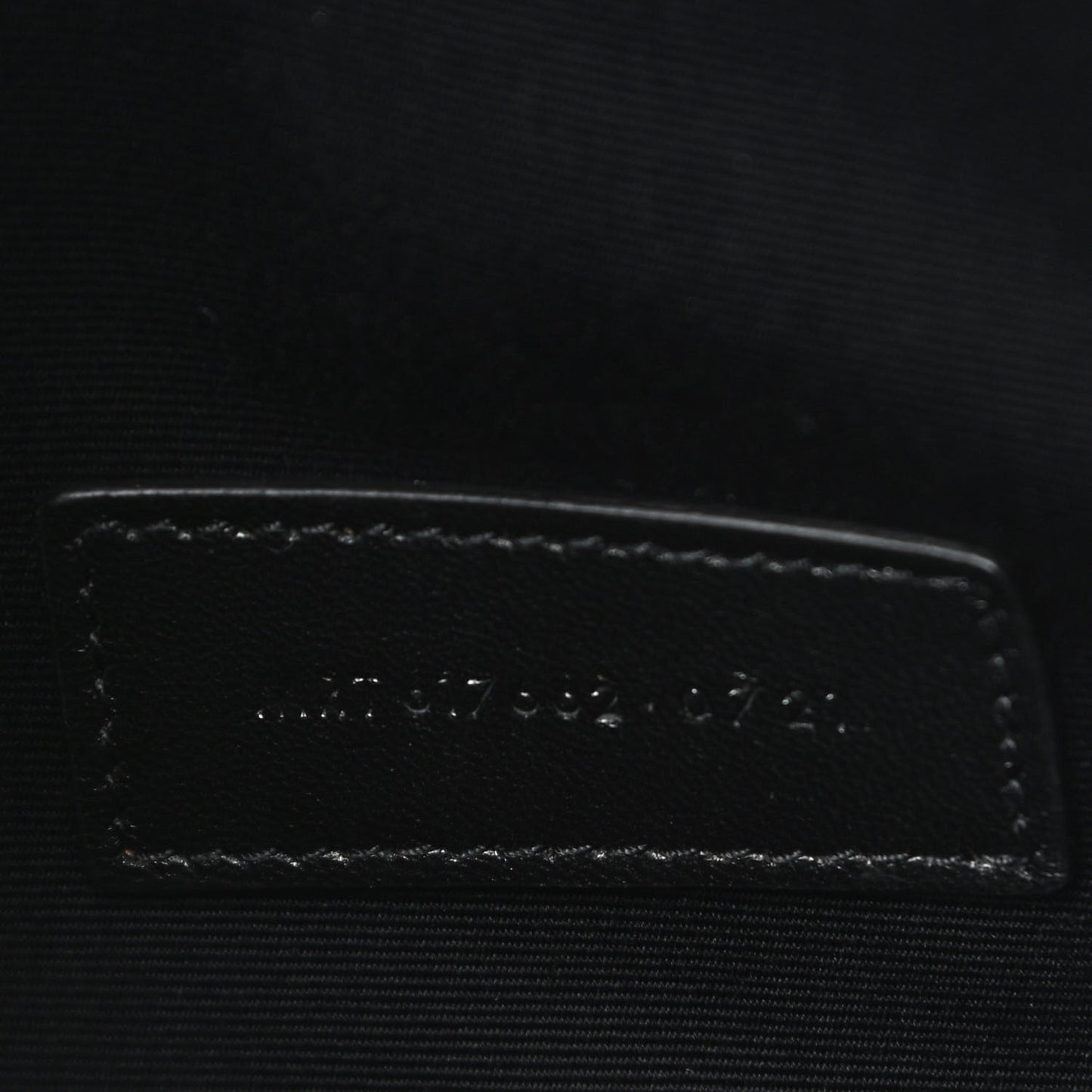 Grain De Poudre Matelasse Chevron Monogram Envelope Clutch Fog