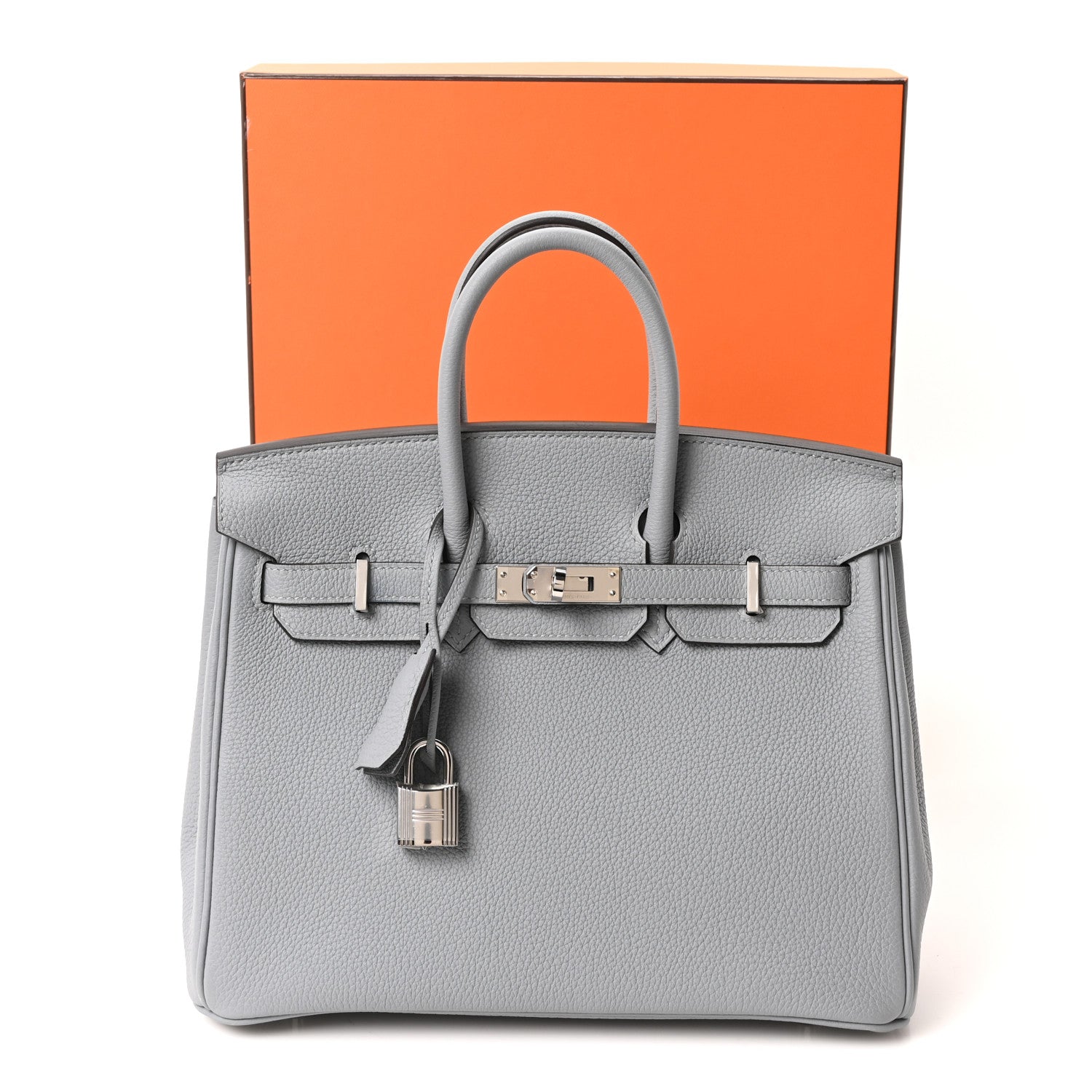Hermes Togo Birkin 25 Gris Pantin 11 of 11