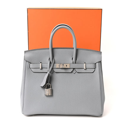 Hermes Togo Birkin 25 Gris Pantin 11 of 11